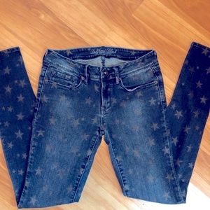 Pac Sun Star Denim Skinny Jeans